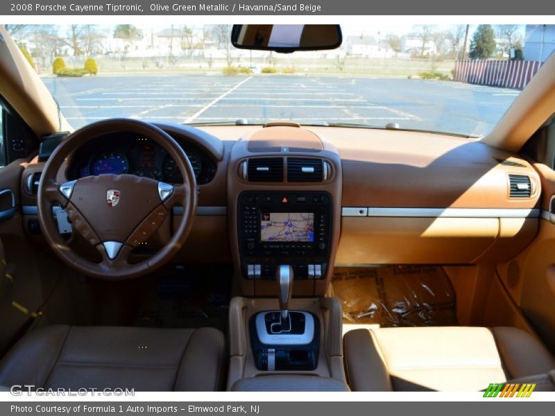 Olive Green Metallic / Havanna/Sand Beige 2008 Porsche Cayenne Tiptronic