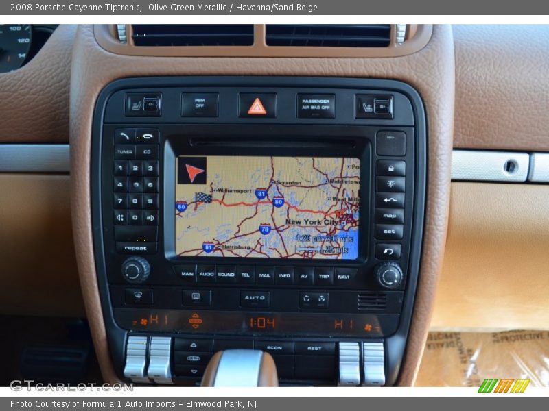 Olive Green Metallic / Havanna/Sand Beige 2008 Porsche Cayenne Tiptronic