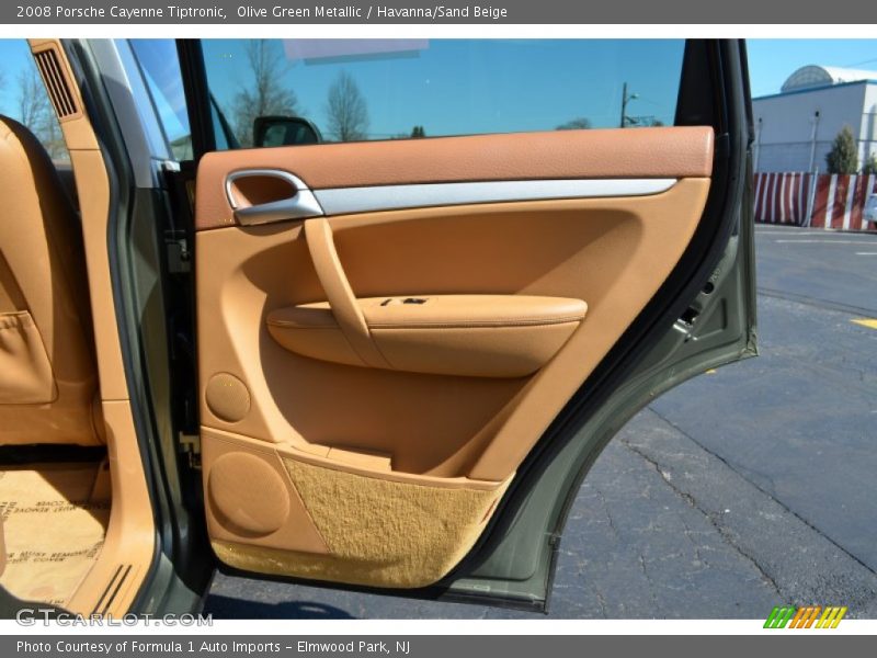Olive Green Metallic / Havanna/Sand Beige 2008 Porsche Cayenne Tiptronic