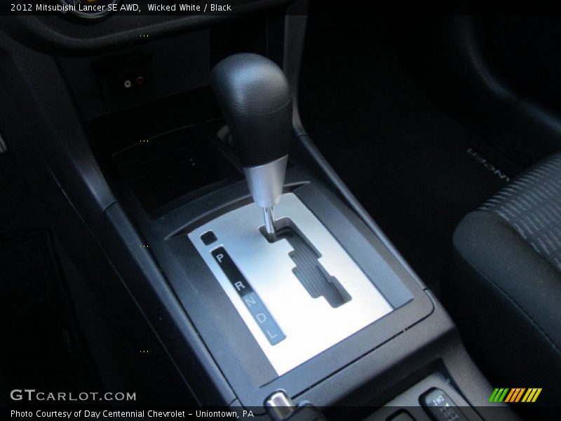 Wicked White / Black 2012 Mitsubishi Lancer SE AWD