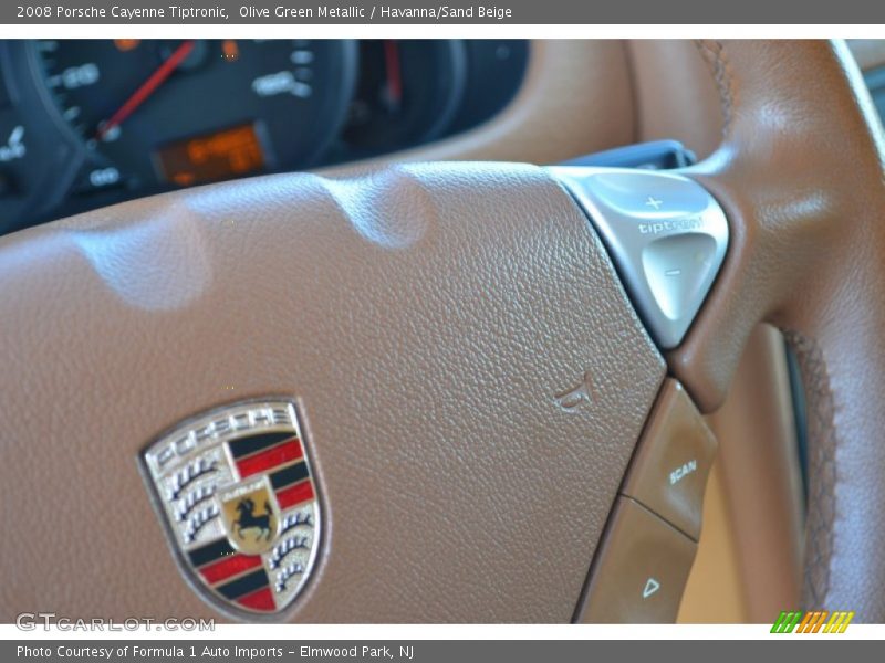 Olive Green Metallic / Havanna/Sand Beige 2008 Porsche Cayenne Tiptronic