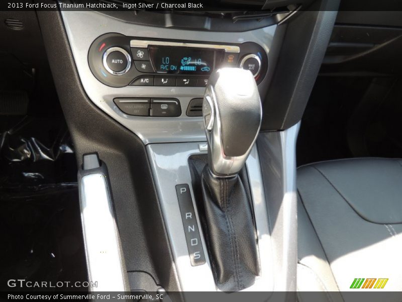 Ingot Silver / Charcoal Black 2013 Ford Focus Titanium Hatchback