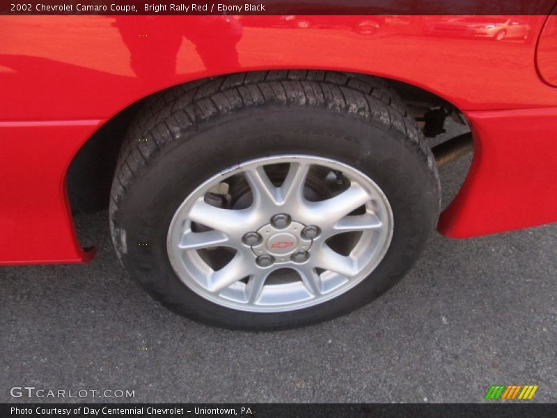 Bright Rally Red / Ebony Black 2002 Chevrolet Camaro Coupe