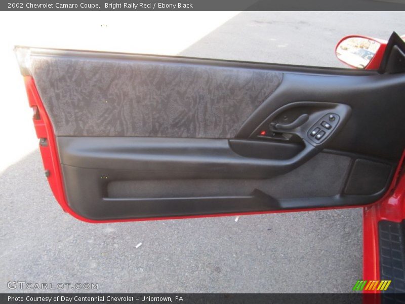 Bright Rally Red / Ebony Black 2002 Chevrolet Camaro Coupe
