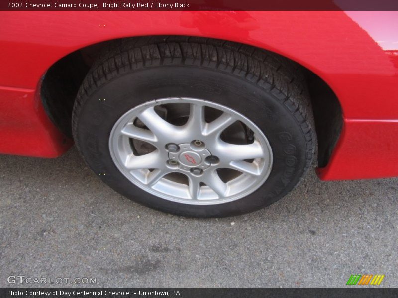 Bright Rally Red / Ebony Black 2002 Chevrolet Camaro Coupe