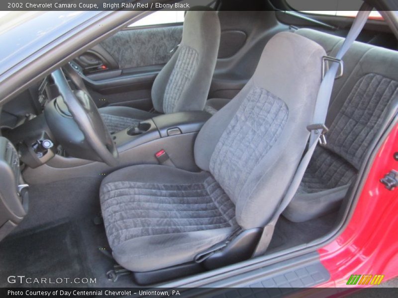 Bright Rally Red / Ebony Black 2002 Chevrolet Camaro Coupe