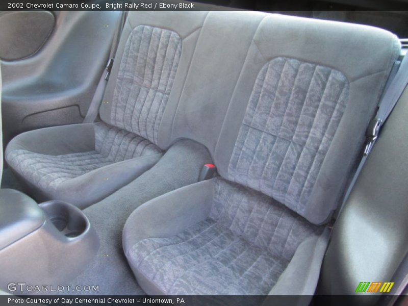 Bright Rally Red / Ebony Black 2002 Chevrolet Camaro Coupe