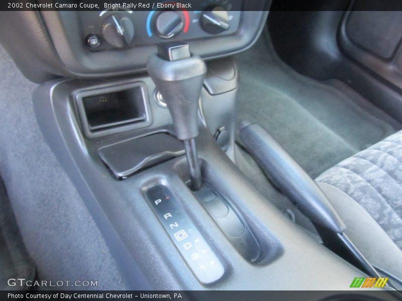 Bright Rally Red / Ebony Black 2002 Chevrolet Camaro Coupe