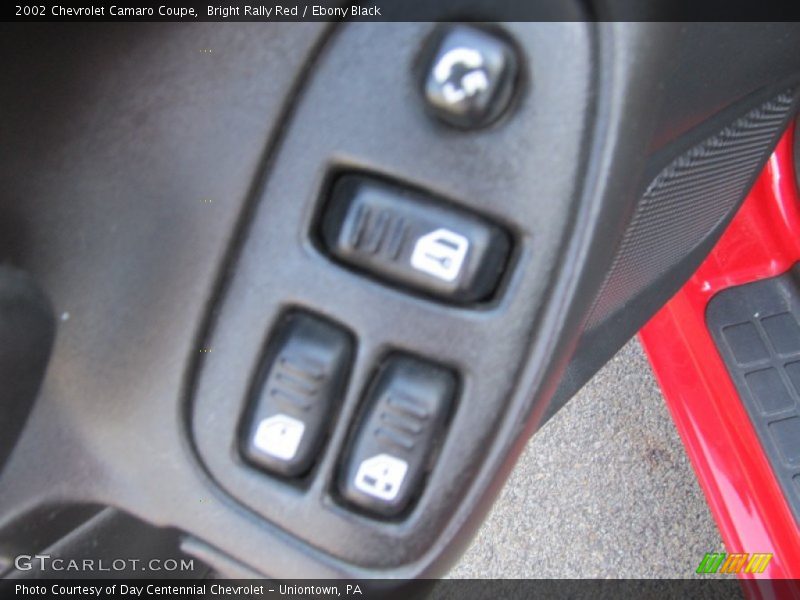Bright Rally Red / Ebony Black 2002 Chevrolet Camaro Coupe