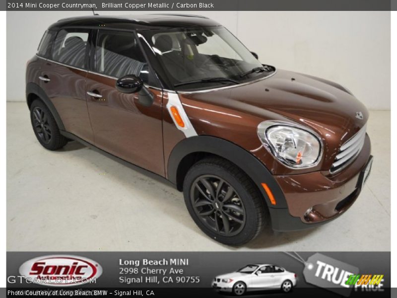 Brilliant Copper Metallic / Carbon Black 2014 Mini Cooper Countryman