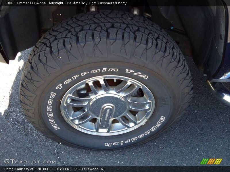 Midnight Blue Metallic / Light Cashmere/Ebony 2008 Hummer H3 Alpha