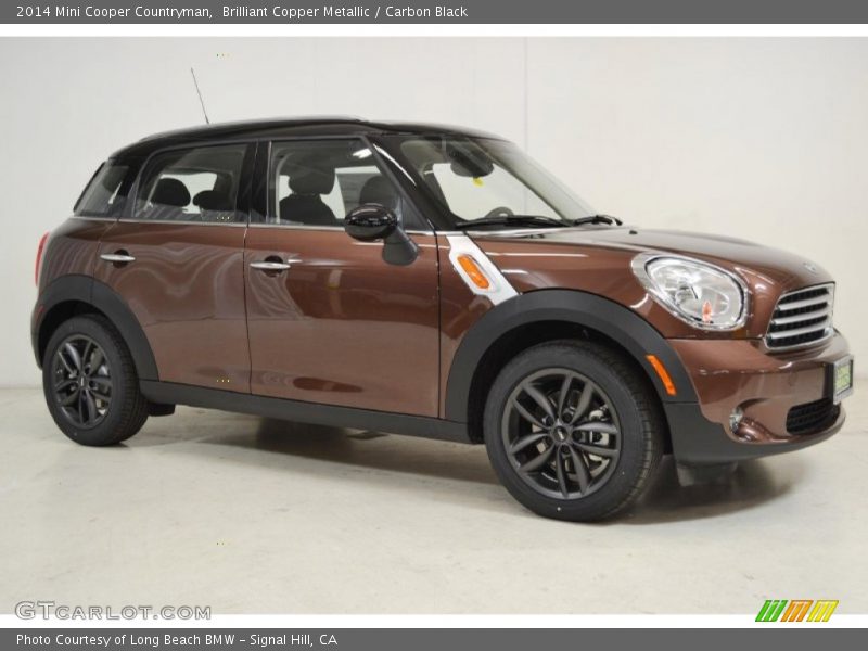 Brilliant Copper Metallic / Carbon Black 2014 Mini Cooper Countryman