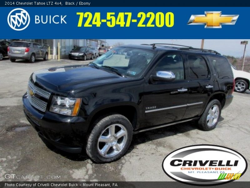 Black / Ebony 2014 Chevrolet Tahoe LTZ 4x4
