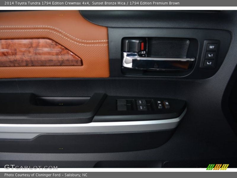 Sunset Bronze Mica / 1794 Edition Premium Brown 2014 Toyota Tundra 1794 Edition Crewmax 4x4