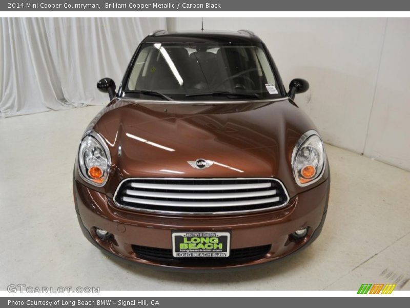 Brilliant Copper Metallic / Carbon Black 2014 Mini Cooper Countryman