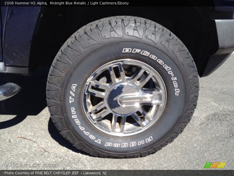 Midnight Blue Metallic / Light Cashmere/Ebony 2008 Hummer H3 Alpha