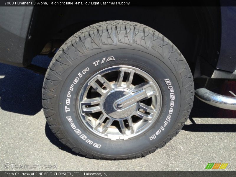 Midnight Blue Metallic / Light Cashmere/Ebony 2008 Hummer H3 Alpha
