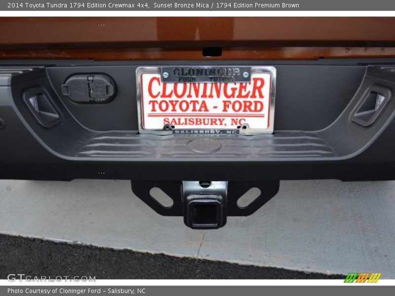 Sunset Bronze Mica / 1794 Edition Premium Brown 2014 Toyota Tundra 1794 Edition Crewmax 4x4