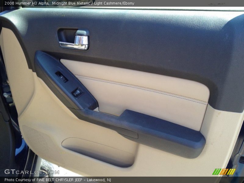Midnight Blue Metallic / Light Cashmere/Ebony 2008 Hummer H3 Alpha