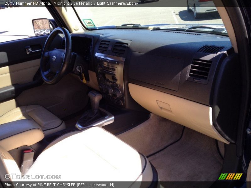 Midnight Blue Metallic / Light Cashmere/Ebony 2008 Hummer H3 Alpha