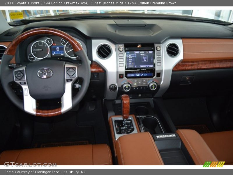 Sunset Bronze Mica / 1794 Edition Premium Brown 2014 Toyota Tundra 1794 Edition Crewmax 4x4
