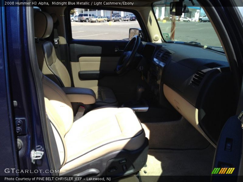 Midnight Blue Metallic / Light Cashmere/Ebony 2008 Hummer H3 Alpha