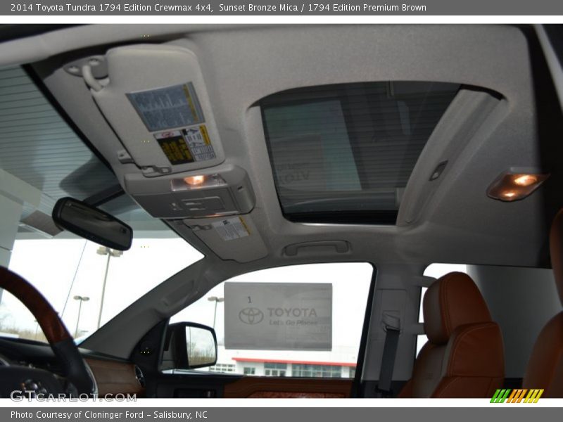 Sunset Bronze Mica / 1794 Edition Premium Brown 2014 Toyota Tundra 1794 Edition Crewmax 4x4