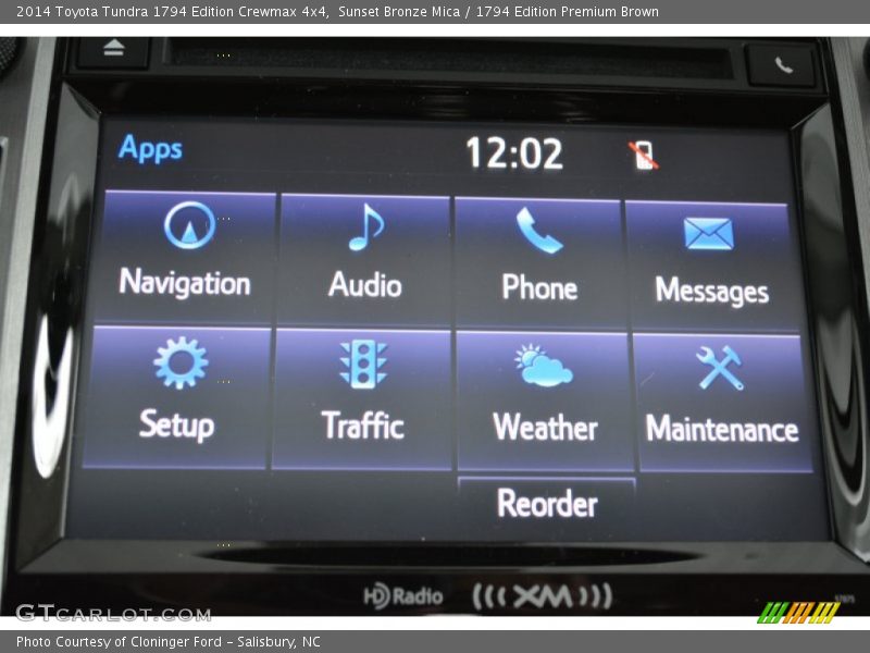 Sunset Bronze Mica / 1794 Edition Premium Brown 2014 Toyota Tundra 1794 Edition Crewmax 4x4