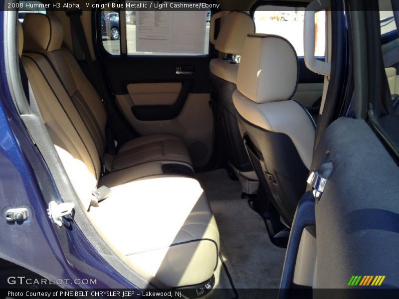 Midnight Blue Metallic / Light Cashmere/Ebony 2008 Hummer H3 Alpha