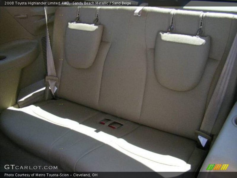 Sandy Beach Metallic / Sand Beige 2008 Toyota Highlander Limited 4WD