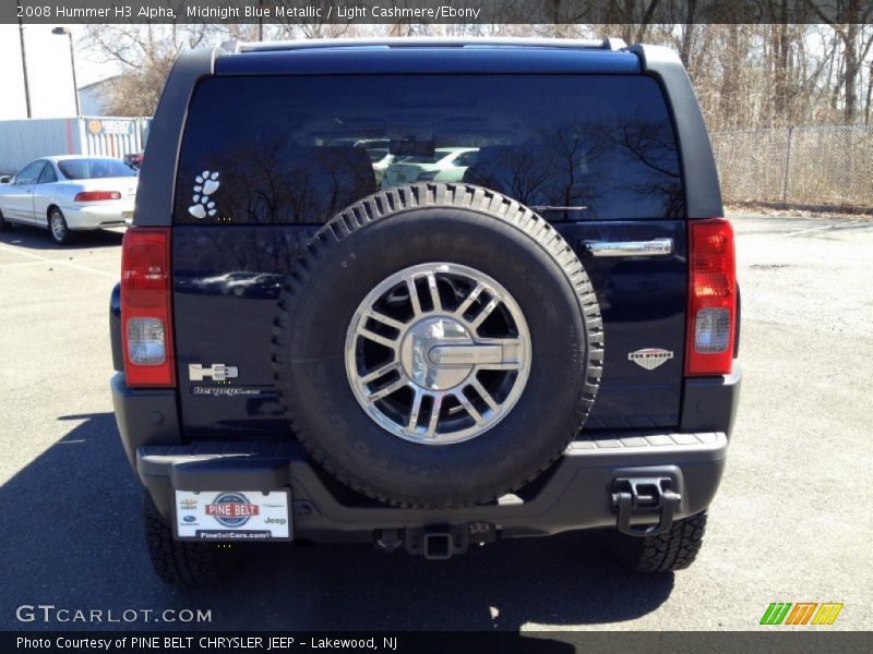 Midnight Blue Metallic / Light Cashmere/Ebony 2008 Hummer H3 Alpha