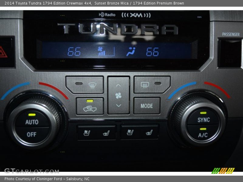 Sunset Bronze Mica / 1794 Edition Premium Brown 2014 Toyota Tundra 1794 Edition Crewmax 4x4
