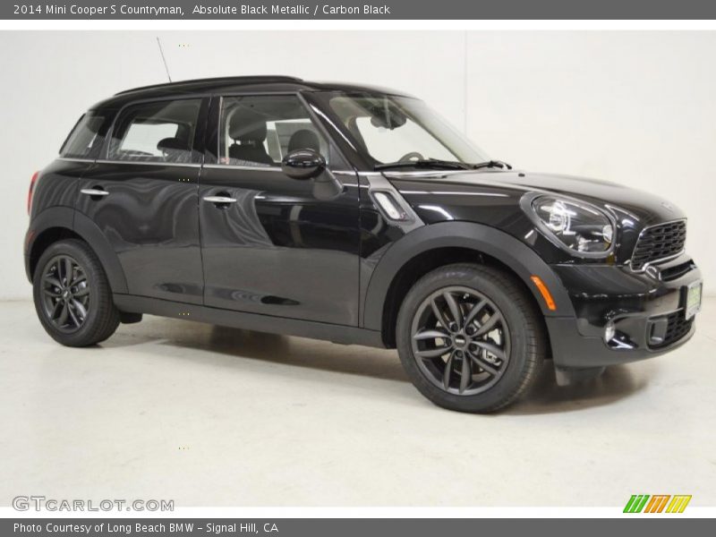 Absolute Black Metallic / Carbon Black 2014 Mini Cooper S Countryman
