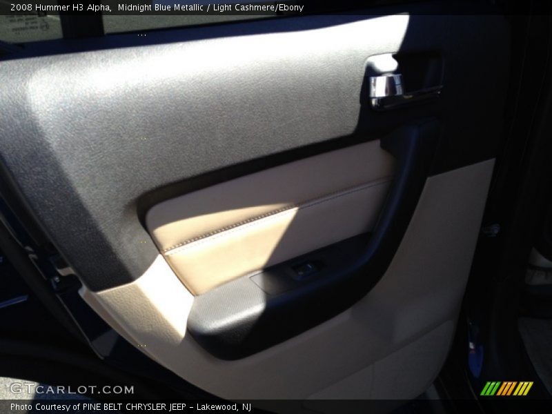 Midnight Blue Metallic / Light Cashmere/Ebony 2008 Hummer H3 Alpha