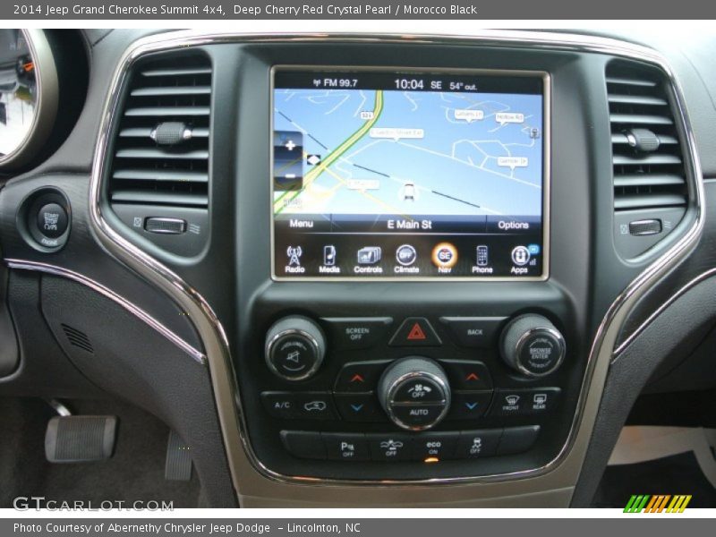 Deep Cherry Red Crystal Pearl / Morocco Black 2014 Jeep Grand Cherokee Summit 4x4