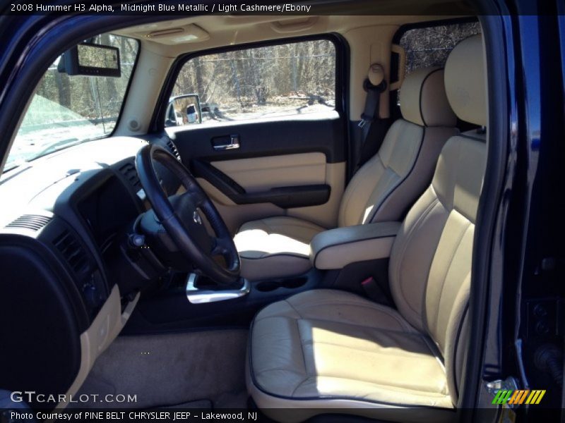 Midnight Blue Metallic / Light Cashmere/Ebony 2008 Hummer H3 Alpha