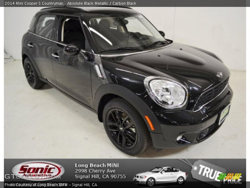 Absolute Black Metallic / Carbon Black 2014 Mini Cooper S Countryman