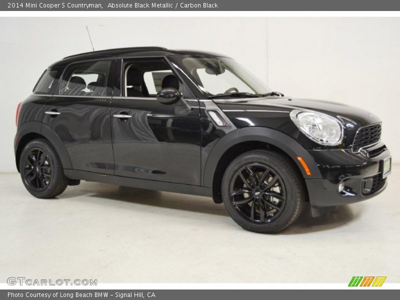 Absolute Black Metallic / Carbon Black 2014 Mini Cooper S Countryman