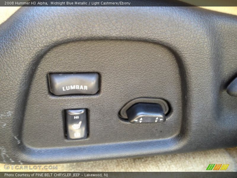 Midnight Blue Metallic / Light Cashmere/Ebony 2008 Hummer H3 Alpha