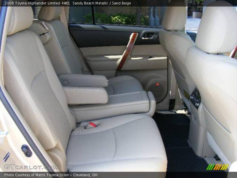 Sandy Beach Metallic / Sand Beige 2008 Toyota Highlander Limited 4WD