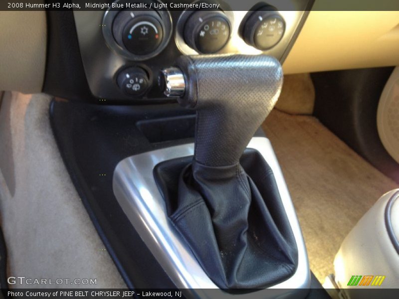 Midnight Blue Metallic / Light Cashmere/Ebony 2008 Hummer H3 Alpha