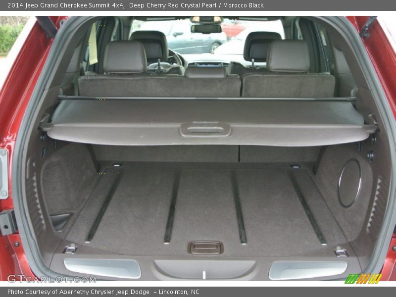 Deep Cherry Red Crystal Pearl / Morocco Black 2014 Jeep Grand Cherokee Summit 4x4