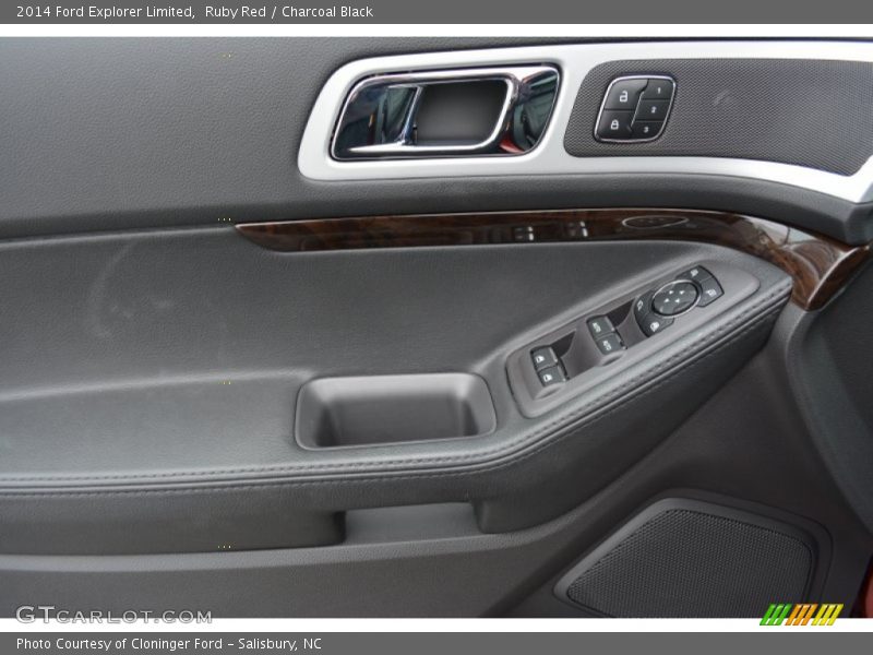 Ruby Red / Charcoal Black 2014 Ford Explorer Limited