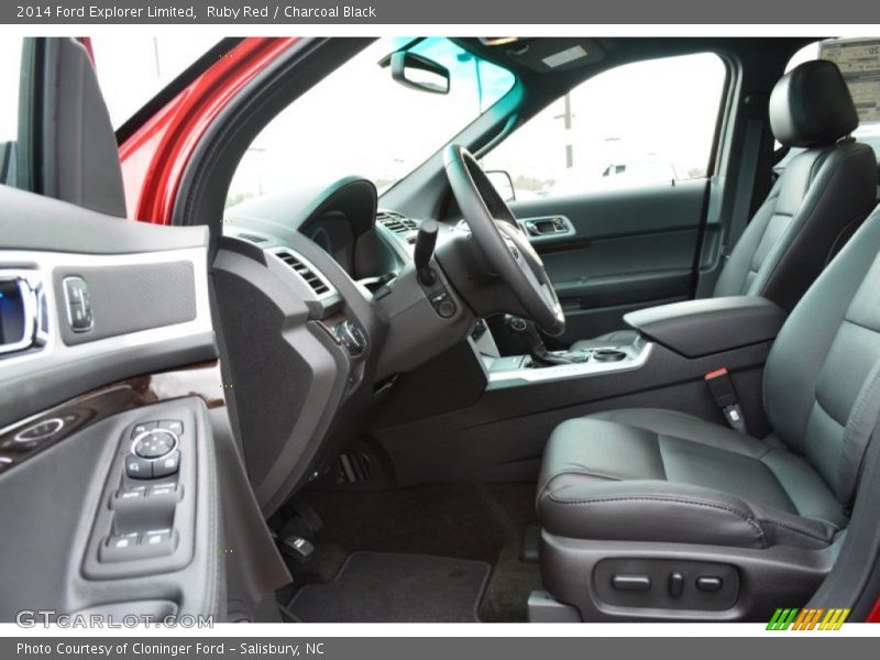 Ruby Red / Charcoal Black 2014 Ford Explorer Limited