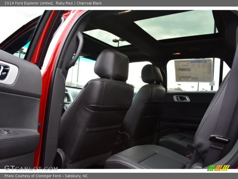 Ruby Red / Charcoal Black 2014 Ford Explorer Limited