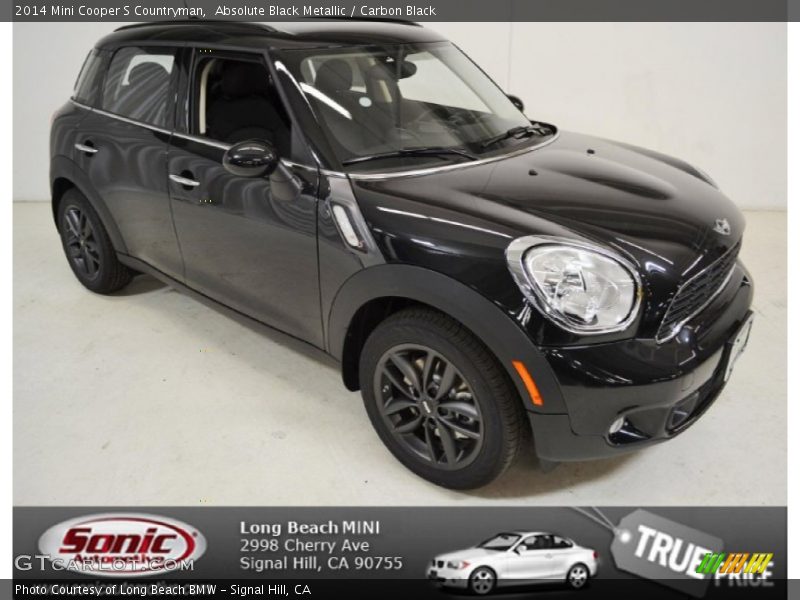 Absolute Black Metallic / Carbon Black 2014 Mini Cooper S Countryman