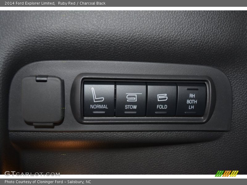 Ruby Red / Charcoal Black 2014 Ford Explorer Limited