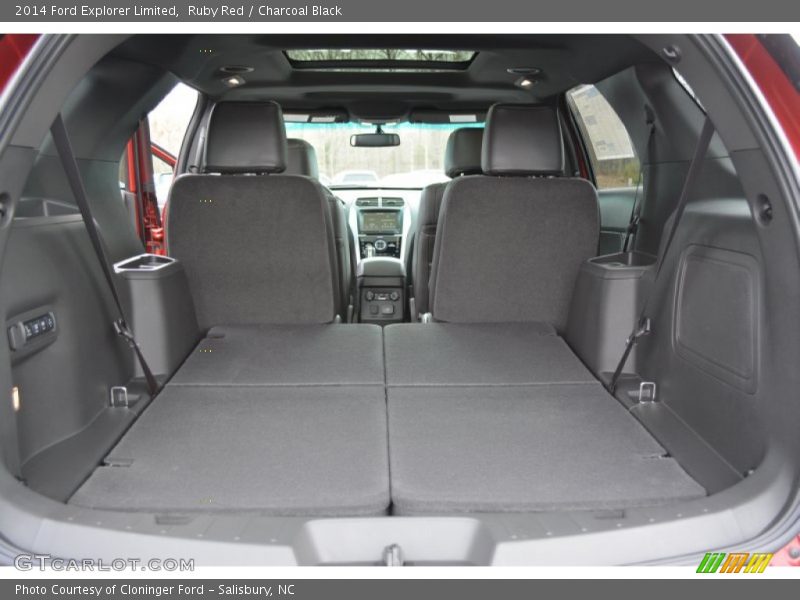 Ruby Red / Charcoal Black 2014 Ford Explorer Limited