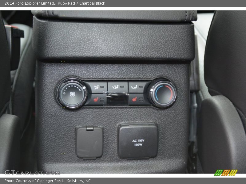 Ruby Red / Charcoal Black 2014 Ford Explorer Limited