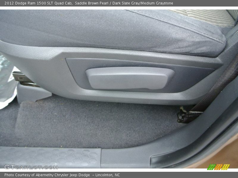 Saddle Brown Pearl / Dark Slate Gray/Medium Graystone 2012 Dodge Ram 1500 SLT Quad Cab